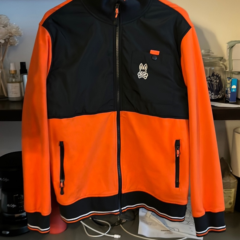 Psycho Bunny Orange jacket